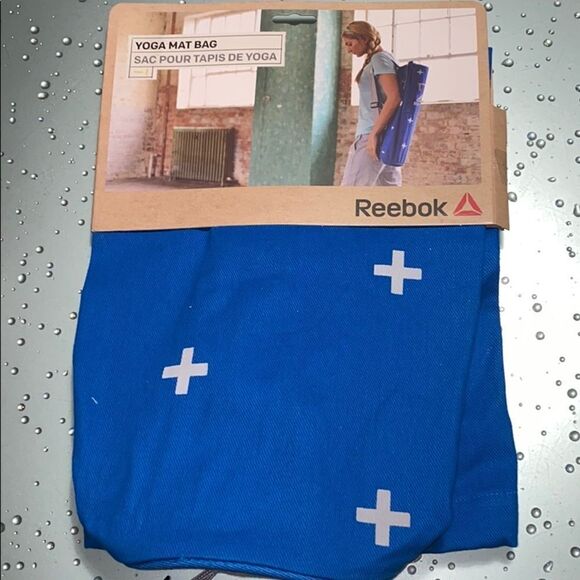 Reebok Yoga Mat Bag Adjust Strap Modern Cross - Picture 6 of 12